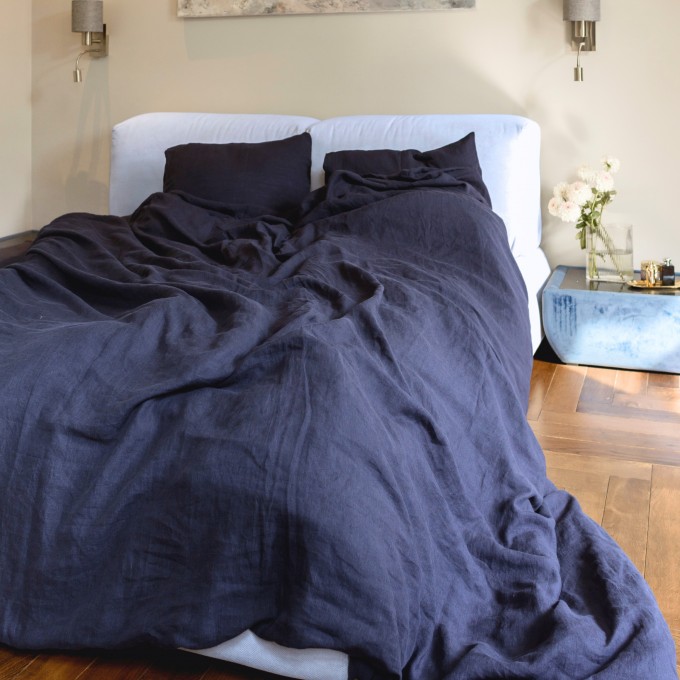 Old navy linen duvet cover