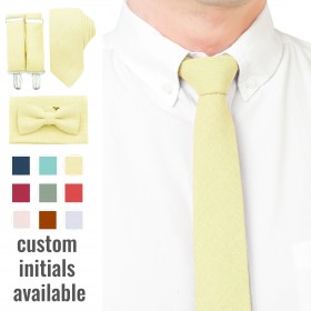 Light yellow (canary/daffodil) ties14
