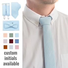 Light blue (ice blue) tie