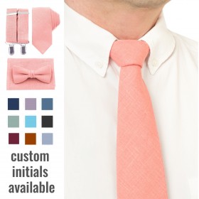 Coral (parfait) necktie