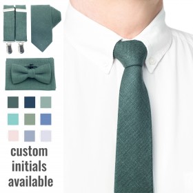 Forest green (hunter green) tie