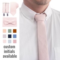 Petal pink necktie
