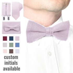 Blush pink (cameo) bow tie Blush pink (cameo) bow tie