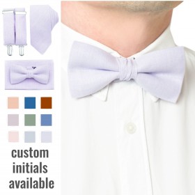 Light purple (iris) bow ties Light purple (iris) bow ties