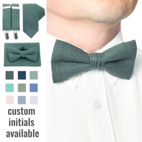 Forest green (hunter green) bow ties Forest green (hunter green) bow ties