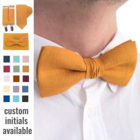 Mustard (marigold) bowtie Mustard (marigold) bowtie