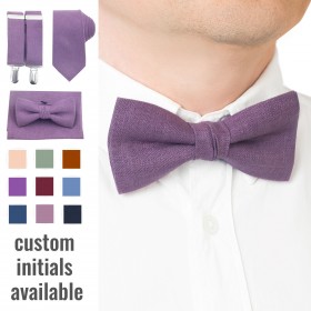 Mauve (wisteria) bow tie Mauve (wisteria) bow tie