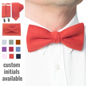 Burnt orange (sienna) bowtie Burnt orange (sienna) bowtie