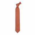 Linen cinnamon tie
