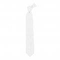 Linen white necktie