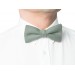 Linen dusty sage bow tie