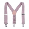 Linen lavender (lavendrhaze) suspenders