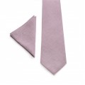 Linen lavender haze tie and pocket square