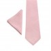 Linen dusty rose pocket square