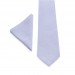 Light purple (iris) tie and pocket square
