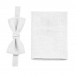 Linen white pocket square