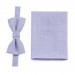 Linen light purple (iris) bow ties