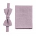 Linen lavender (lavendrhaze) bow tie