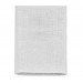 Linen light gray pocket square