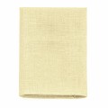 Linen light yellow pocket square