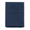 Linen navy blue pocket square12