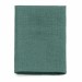 Linen forest green pocket square