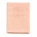 Linen peach pocket square