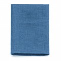 Steel blue pocket square