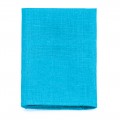 Linen turquoise pocket square4