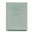 Linen dusty sage pocket square