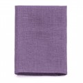 Linen mauve pocket square