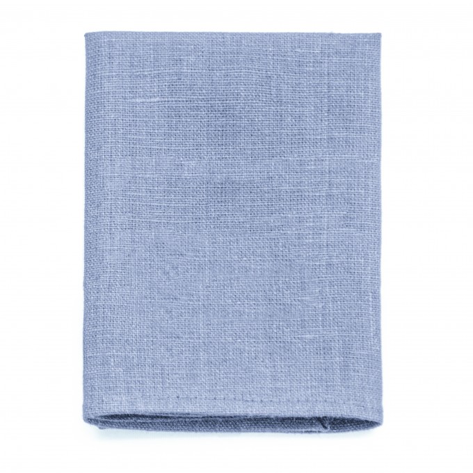 Dusty blue pocket square