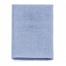 Linen dusty blue pocket square