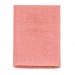 Linen coral pocket square