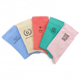 Personalized groom socks40 with custom design