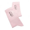 Petal pink socks22 for the groom with custom design