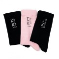 Wedding personalized mens socks20 with custom initials
