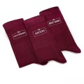 Burgundy custom personalized wedding socks15