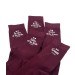 Burgundy socks for Father of the Bride, Groom, Grommsman