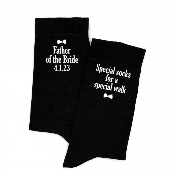 Black special socks8 for a special walk