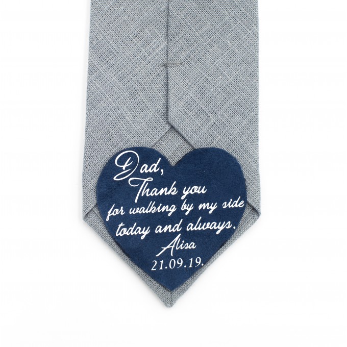Tie patch - thank you dad