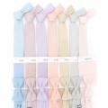 Pastel Wedding Ties, Bow Ties, Suspenders Matching David's Bridal Color