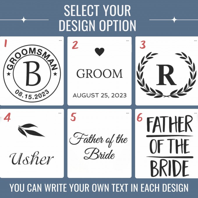 Custom Tie with Words for Groom, Groomsman, Ring Bearer, Father on the Bride, Father of the Groom