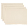 Beige linen place mats for dining tables