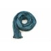 Teal blue scarf