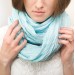 Light blue scarf