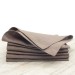 Navy blue linen napkins set 