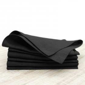 Dusty sage linen napkins set