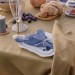 White linen napkin set