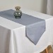 Dusty rose linen table runner